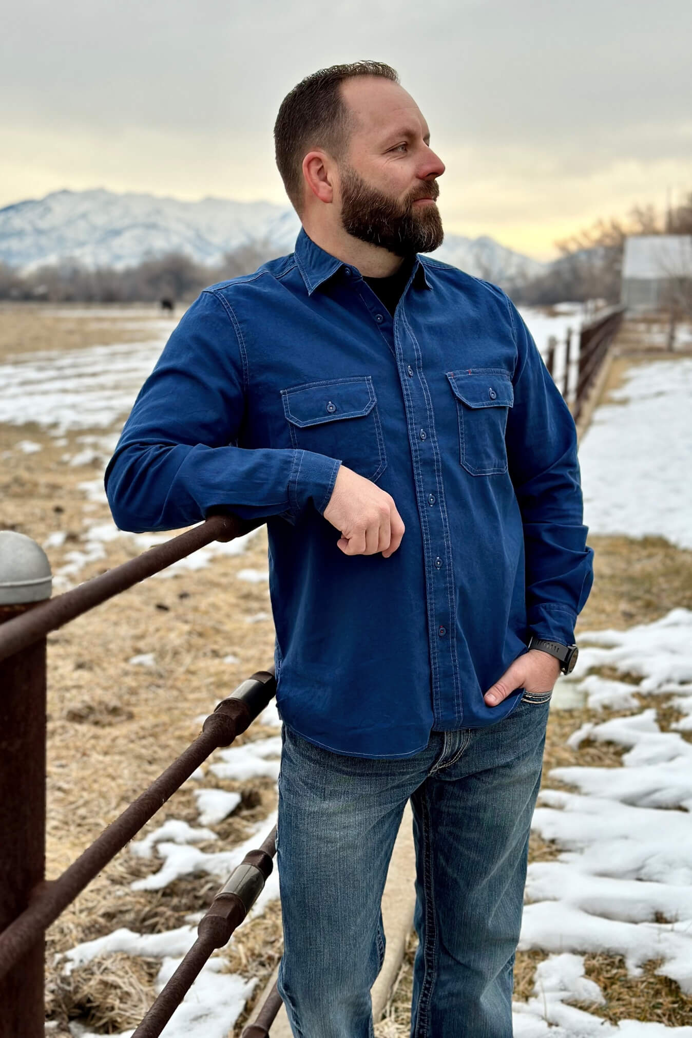 Boundary Chamois Shirt - Outdoor - Woodroad Gear Co.