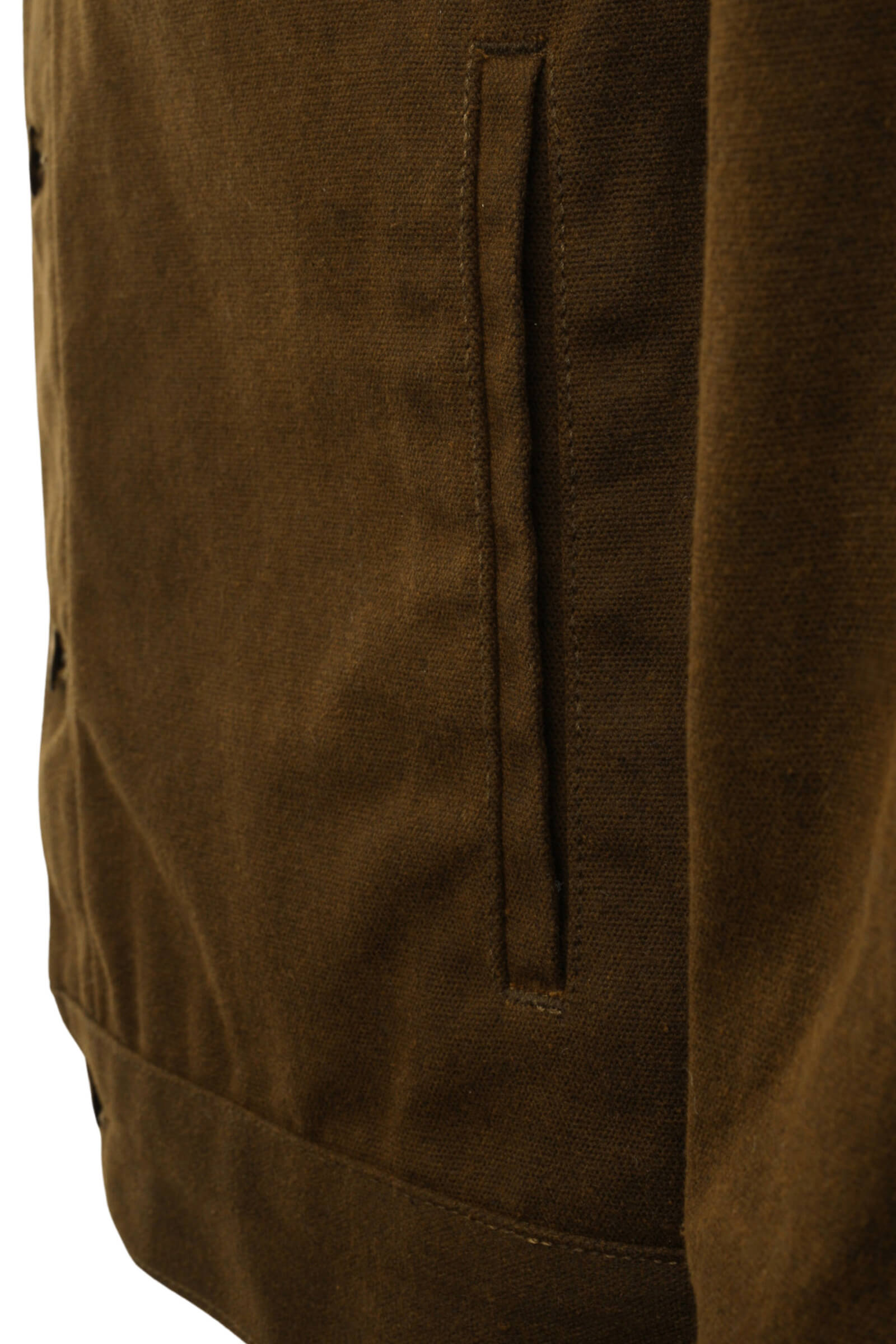 Ranch Hand Waxed Jacket - Pocket - Woodroad Gear Co.