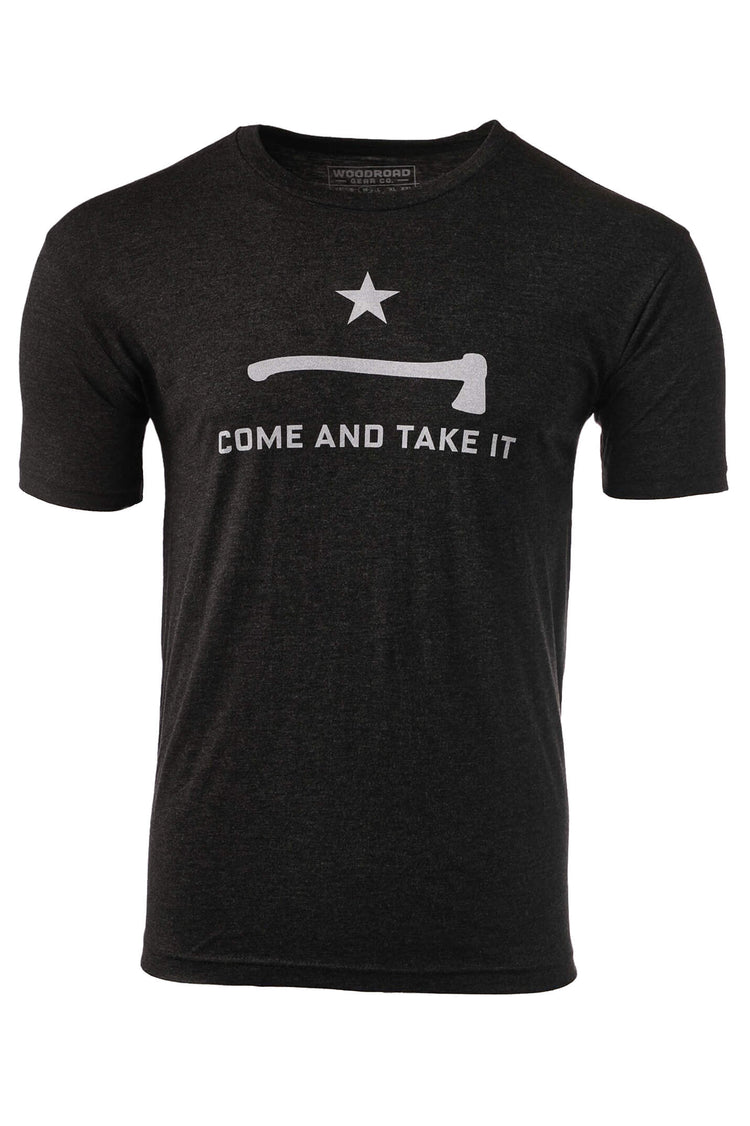 Come and Take It T-shirt - Black - Woodroad Gear Co.