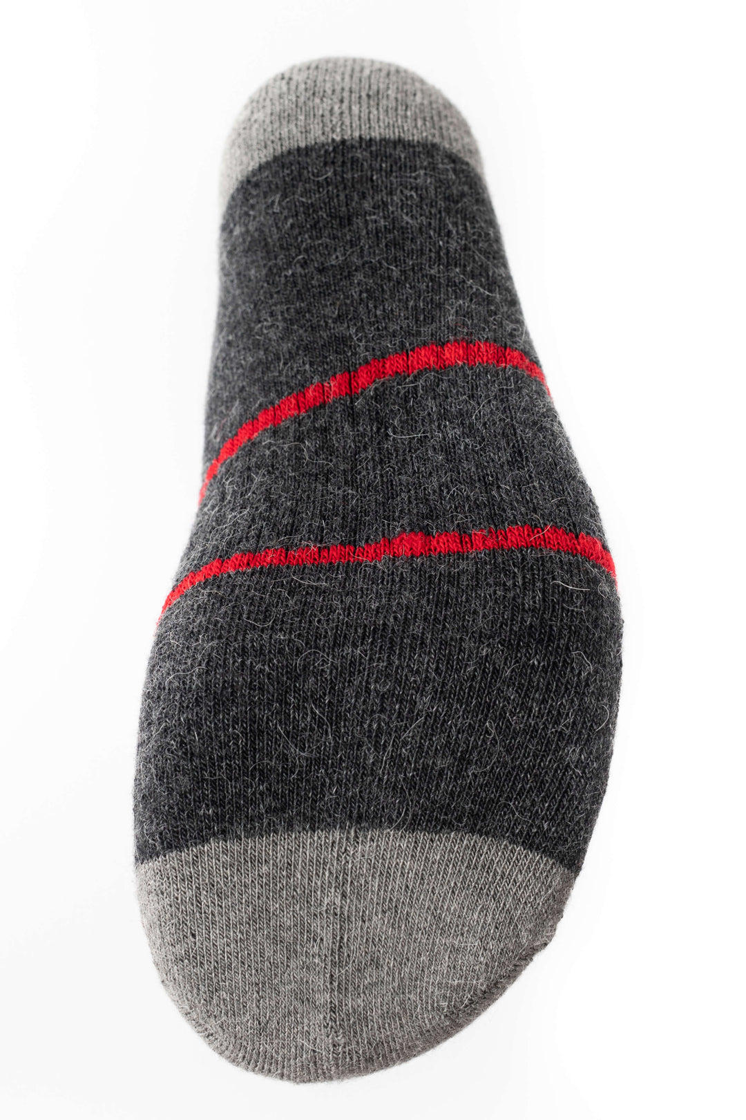 Nada Llama Crew Socks - Alpaca Socks Bottom - Woodroad Gear Co.