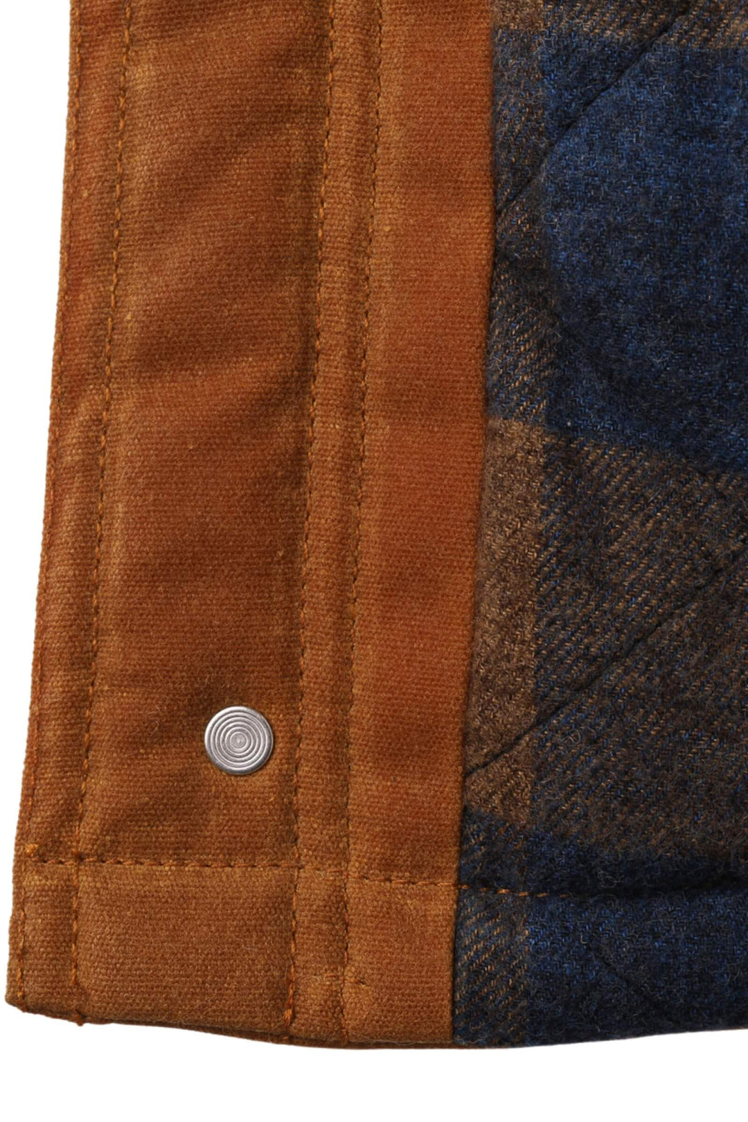 Ranch Hand Waxed Vest - inside pattern - Woodroad Gear Co.