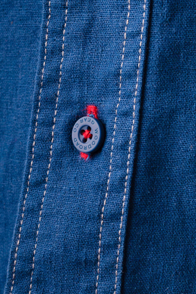 Boundary Chamois Shirt - Button - Woodroad Gear Co.