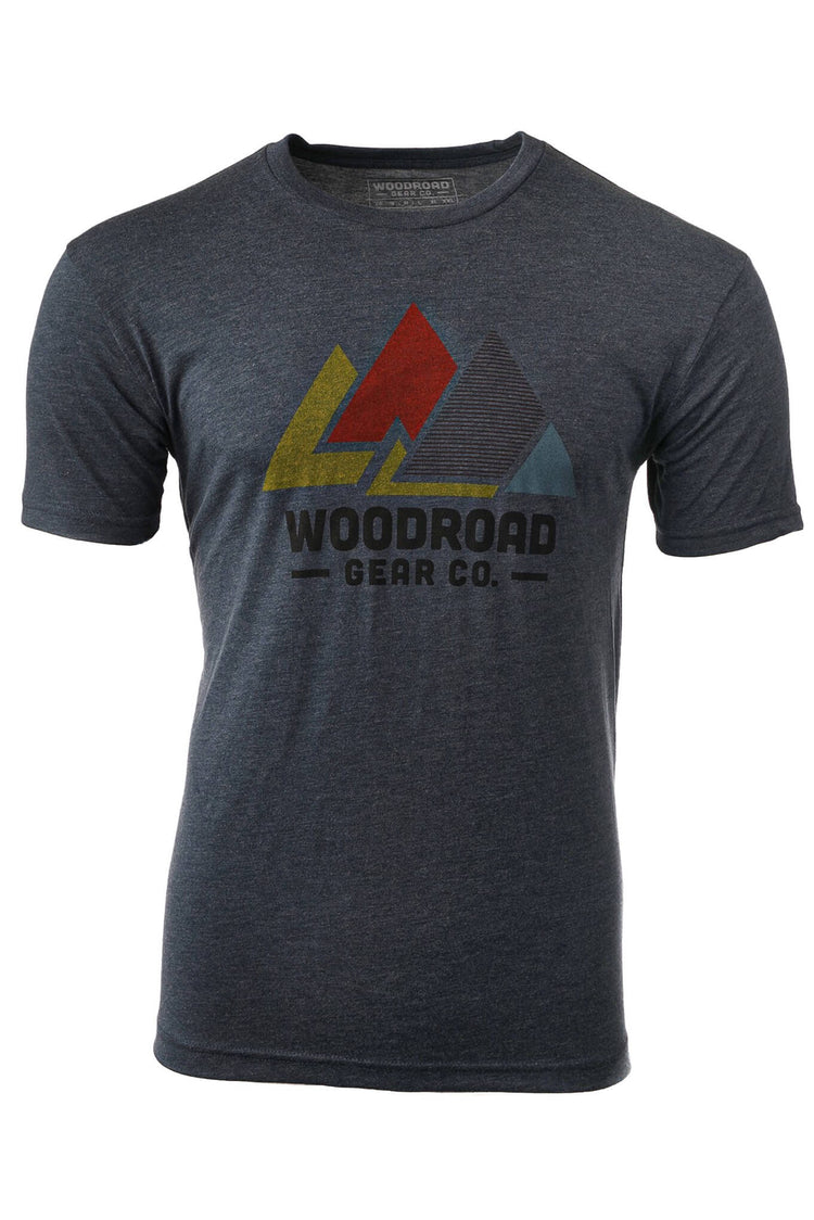 Vintage Mountains T-shirt - Woodroad Gear Co.